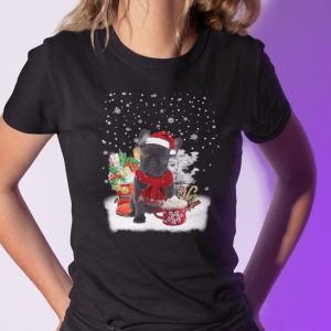 Black French Bulldog Dog Christmas Shirt French Bulldog Lovers