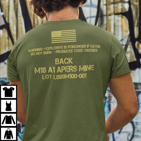 Front Toward Enemy T Shirt Claymore Mine M18A1