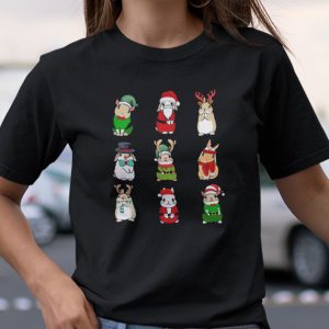 Hamster Christmas Shirt Merry Christmas