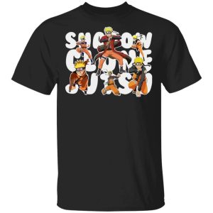 Shadow Clone Jutsu T Shirt Naruto Anime Tee All Day Tee 3