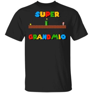 Super Grandmio T shirt Super Mario Grandma Tee All Day Tee 3