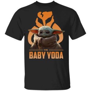 The Baby Yoda The Mandalorian Symbol T shirt All Day Tee 3