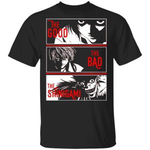 The Good The Bad The Shinigami T Shirt Death Note Anime Tee All Day Tee 3