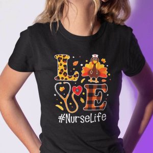 Turkey Love Thanksgiving Shirt NurseLife