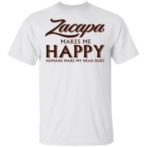 Zacapa Makes Me Happy T shirt Rum Tee All Day Tee 3