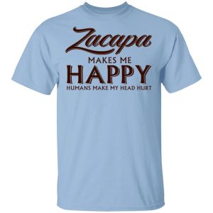 Zacapa Makes Me Happy T shirt Rum Tee All Day Tee 4