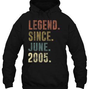 18Th 2005 Birthday Vintage Legend Since June 2005 Retro 3