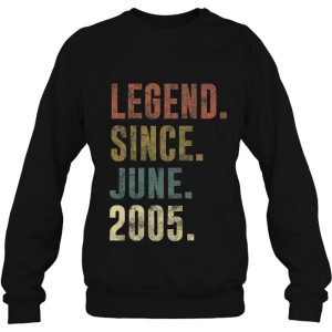 18Th 2005 Birthday Vintage Legend Since June 2005 Retro 4