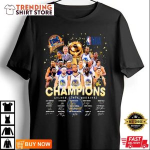 2022 Champion Golden State Warriors Stephen Curry T Shirt 3