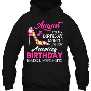 August Birthday For Girl Women Im Now Accepting Gifts 3