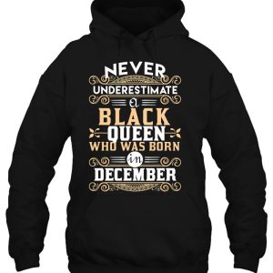 Black Queens Are Born In December Birthday Tshirts 3