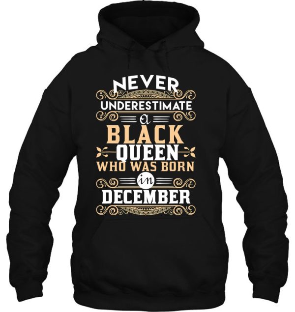 Black Queens Are Born In December – Birthday Tshirts