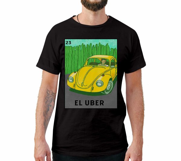 El Uber Loteria Card Style T-Shirt