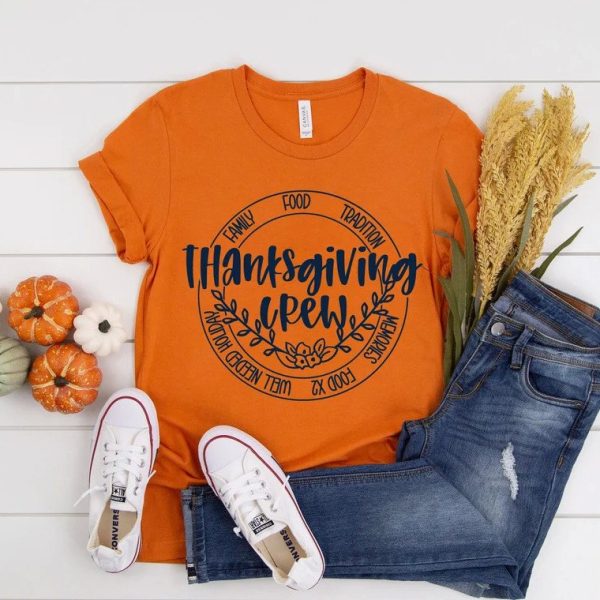 Family Thanksgiving Crew T-Shirt