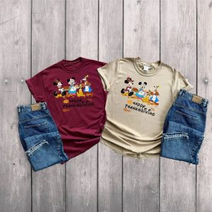 Happy Disney Thanksgiving T Shirt 3