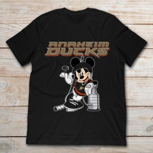 Hockey Mickey Anaheim Ducks T Shirt 1