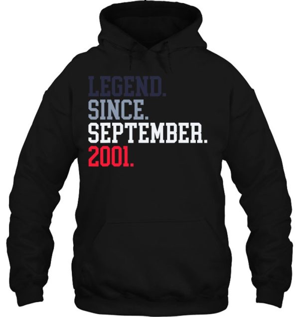 Legend Since September 2001 For Men September 2001 21 Years