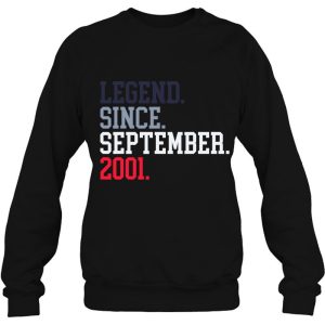 Legend Since September 2001 For Men September 2001 21 Years 4