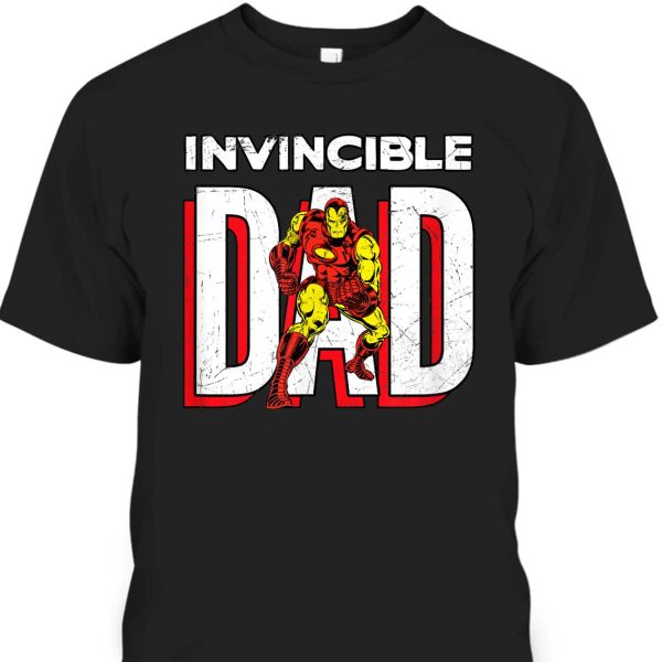 Marvel Iron Man Invincible Dad Father’s Day T-Shirt