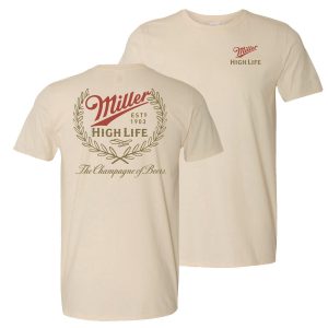 Miller High Life T Shirt The Champagne Of Beers 1