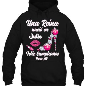 Una Reina Nacio En Julio Cumpleanos Camisa Best July 3