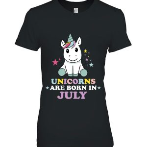 Unicorns Are Born In July For Birthday Gift