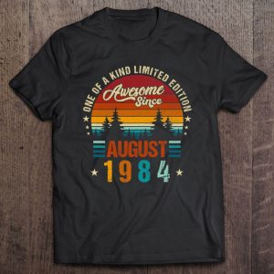 Vintage 1984 Awesome Since August 1984 Limited Edition 38Th