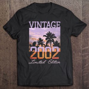 Vintage 2002 Limited Edition 20Th Birthday 20 Years Old Gifts