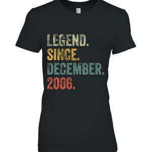 Vintage 2006 16Th Birthday Legend Since December 2006 Retro