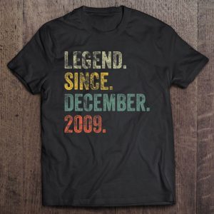 Vintage 2009 13Th Birthday Legend Since December 2009 Birthday