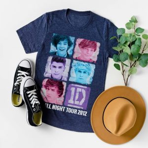 2012 One Direction Up All Night Tour Shirt