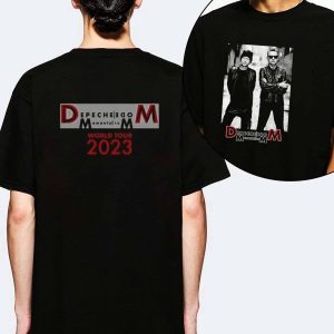 2023 Depeche Mode Memento Mori World Tour Hoodie Rock Shirt