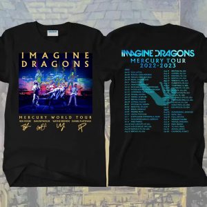 2023 TOUR Imagine Dragons Mercury Tour 2022 T Shirt