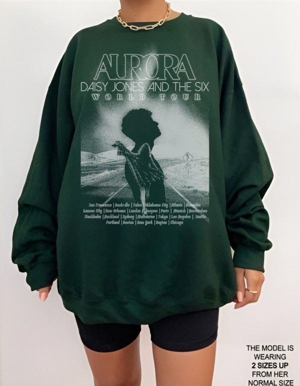 Aurora World Tour Band Bookish Merch Sweatshirt