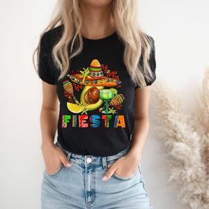 Cinco De Mayo Fiesta With Avocado And Sombrero Shirt