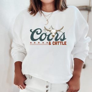 Coors And Cattle Rodeo Desert Yellowstone Sweatshirt