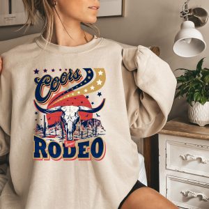 Coors Banquet Western Country Girl Sweatshirt