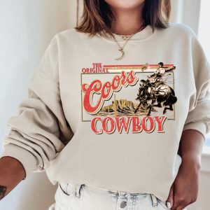 Coors Cowboy Western Cowgirl Country Sweatshirt