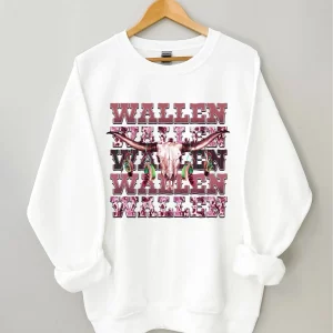 Cowboy Girl Wallen Western Valentine Shirt Hoodie