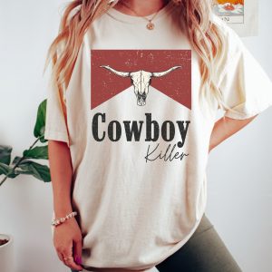 Cowboy Killer Western Country Concert Graphic Shirt