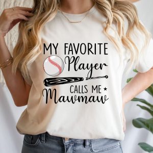 Custom Grandma Baseball Mother’s Day Tee Shirt