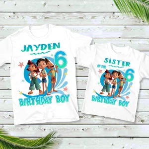 Custom Luca Birthday Matching Family Shirt