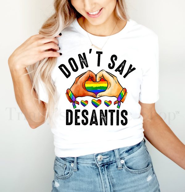 Don’t Say Desantis Gay Florida Equal Rights Shirt