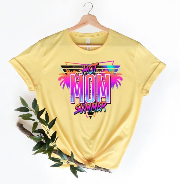 Funny Hot Mom Summer Mama Shirt