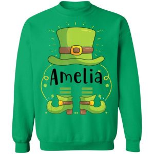 Amelia St Patricks Day Hats Shirt Sweatshirt Hoodie Long Sleeve Tank TEERESS 3