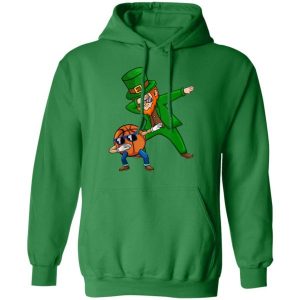 Basketball Dabbing Leprechaun Saint Patricks Day Shirt Sweatshirt Hoodie Long Sleeve Tank TEERESS 4