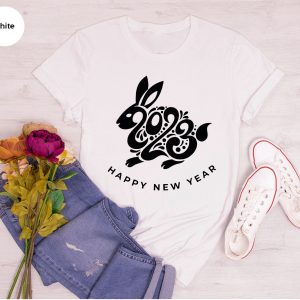 Chinese Rabbit Lunar New Year 2023 T Shirt Sweatshirt 5