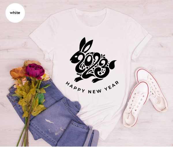 Chinese Rabbit Lunar New Year 2023 T Shirt Sweatshirt