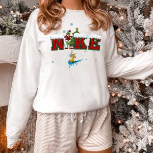 Christmas Santa Grinch Xmas Unisex Sweatshirt Sweater Shirt 3