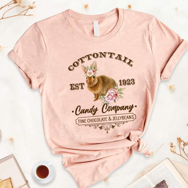 Cottontail Candy Company Easter Matching Shirt